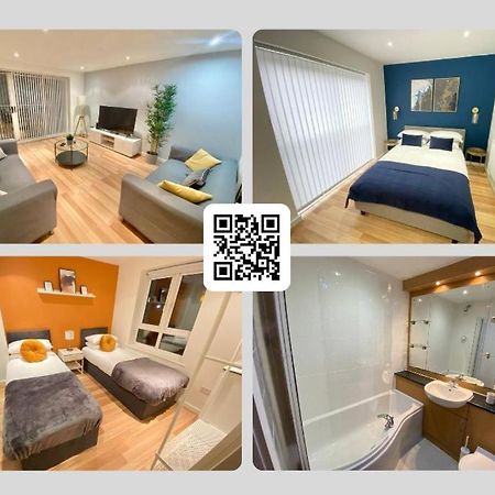 Large 5-Bed City Centre Townhouse With Secure Parking แมนเชสเตอร์ ภายนอก รูปภาพ